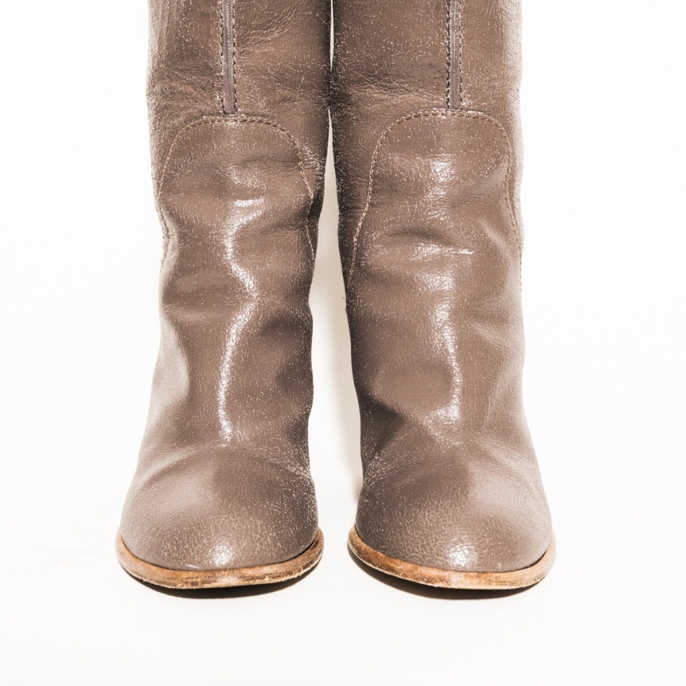 Marc Jacobs High Heel Leather Boots - Picture 3 of 8
